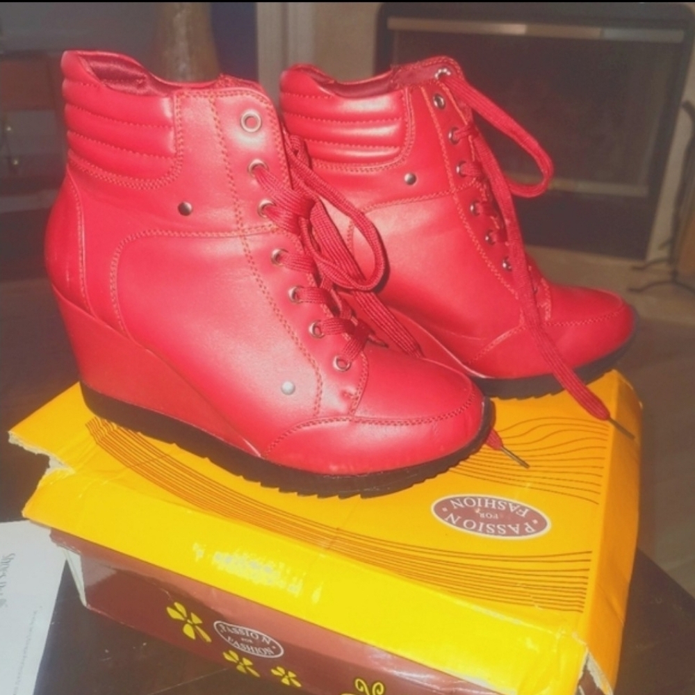 Wedge Bootie Shoes